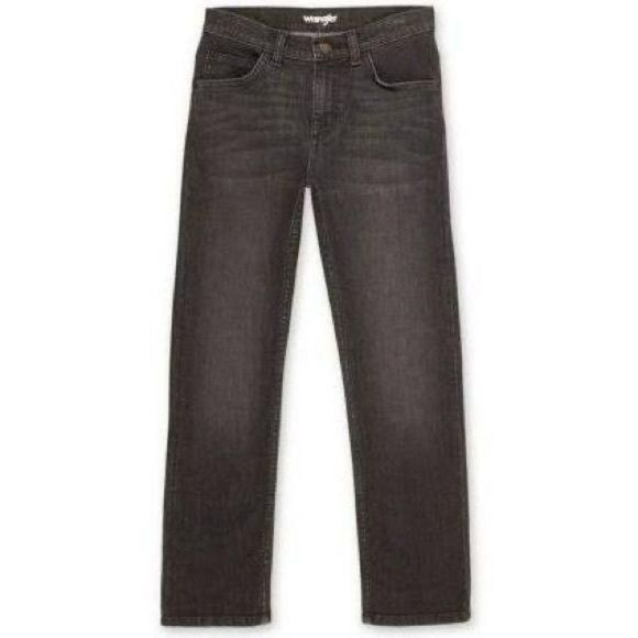 Wrangler Boy's Black Wash Slim Denim 6BCBWAB Blue Jeans Size 12‎ - Picture 1 of 8
